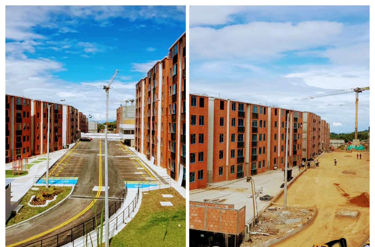 Conjunto residencial multifamiliar